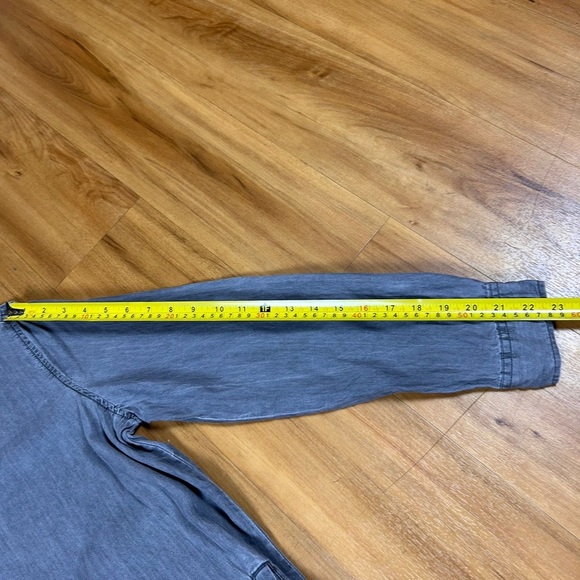 Como Vintage Charcoal Mini Shirt Dress - Picture 5 of 9